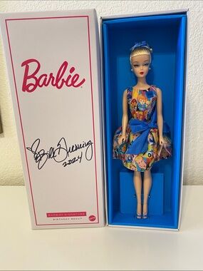 NRFB Birthday Beau Blonde Barbie Doll IDC Convention Ex 2020 SIGNED